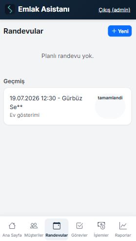 Randevular